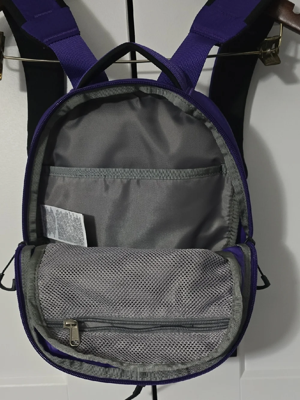 The North Face Purple and Black Mini Backpack - Picture 2 of 3